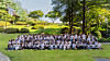 Student participants of the American Diplomacy House Academy and U.S. foreign service officers pose for a commemorative photograph after a kick-off ceremony at Dragon Hill Lodge in Yongsan Garrison in central Seoul on Sept. 26. [U.S. EMBASSY IN SEOUL]