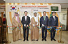 This photo provided by Hanwha Aerospace shows an opening ceremony of the company's regional headquarters for the Middle East and North Africa region in Riyadh, Saudi Arabia, on Sept. 3. [HANWHA AEROSPACE]