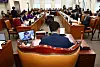 The National Assembly’s Public Administration and Security Committee holds a meeting in Yeouido, western Seoul, on April 28. [NEWS1]