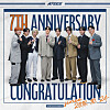 An image celebrating the seventh anniversary of boy band Ateez's debut [KQ ENTERTAINMENT]