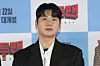 Actor Lee Yi-kyung seen at a press conference in central Seoul on Jan. 15, 2025 [YONHAP]