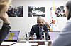 Nicolas Von Arx, the Middle East director of the International Committee of the Red Cross (ICRC), speaks during an interview with Yonhap News Agency in Seoul on Feb. 9, 2026. [YONHAP]