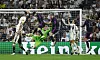 Bayern Munich's Kim Min-jae attempts a header that hits the bar. [REUTERS/YONHAP]