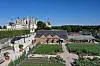 The vegetable gardens of the national domaine of Chambord, a commune located southwest of Paris, France. [OLIVIER MARCHANT]