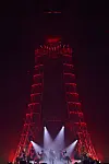Members of boy band Ateez during the band's “Towards the Light: Will to Power” finale concerts held on March 22 and 23 at the KSPO Dome in southern Seoul [KQ ENTERTAINMENT]