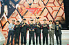 T1 beat Top Esports 3-1 to win the League of Legends tournament at the inaugural Esports World Cup in Riyadh, Saudi Arabia on Sunday and pose with the trophy in a photo shared by T1 on X. [SCREEN CAPTURE]