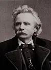 Portrait of Edvard Grieg taken in 1888. Courtesy of the Bergen Public Library. [BERGEN PUBLIC LIBRARY]