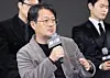 Director Woo Min-ho answers questions during a media conference for the Disney+ series “Made in Korea” (2025) at InterContinental Seoul Parnas in Gangnam District, southern Seoul, on Dec. 15, 2025. [YONHAP]