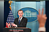 National Security Advisor Jake Sullivan speaks during a daily press briefing in the Brady Press Briefing Room of the White House in Washington, D.C., on Wednesday. [AFP/YONHAP]