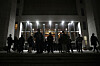 The main building of the National Assembly on late Tuesday night after President Yoon Suk Yeol declares emergency martial law that day [NEWS1]