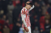 Stoke City's Bae Jun-ho reacts during an FA Cup third round match between Stoke and Brighton and Hove Albion at the bet365 Stadium in Stoke on Trent, England, on Jan. 6.  [AFP/YONHAP]