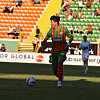 Alanyaspor forward Hwang Ui-jo in action during the Super Lig match against Antalyaspor at Alanya Oba Stadium in Turkey in a photo shared on Alanyaspor's official X account on Sunday. [SCREEN CAPTURE]