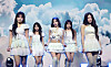 Girl group Rescene performs its new track ″Glow Up″ during a showcase held on Feb. 5 at the Ilchi Art Hall in southern Seoul for the release of its second EP ″Glow Up.″ [NEWS1]