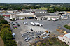 This aerial picture shows the Chavegrand dairy and cheese factory in Maison Feyne, central France, on Aug. 13. Health authorities have identified 21 cases of listeriosis, including two deaths, which may be possibly linked to the consumption of pasteurised milk cheeses from the Chavegrand cheese dairy that were subject to a recall, according to a statement released on Aug. 12 by Santpublique France and the Ministry of Agriculture. [AFP/YONHAP]