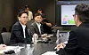 Minister of Science and ICT Bae Kyung-hoon speaks during a meeting on securing graphic processing units (GPUs) at the Kakao Data Center in Ansan, Gyeonggi on Aug. 29. [NEWS1]