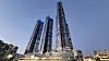 Police searching for pair who parachuted off Busan skyscraper