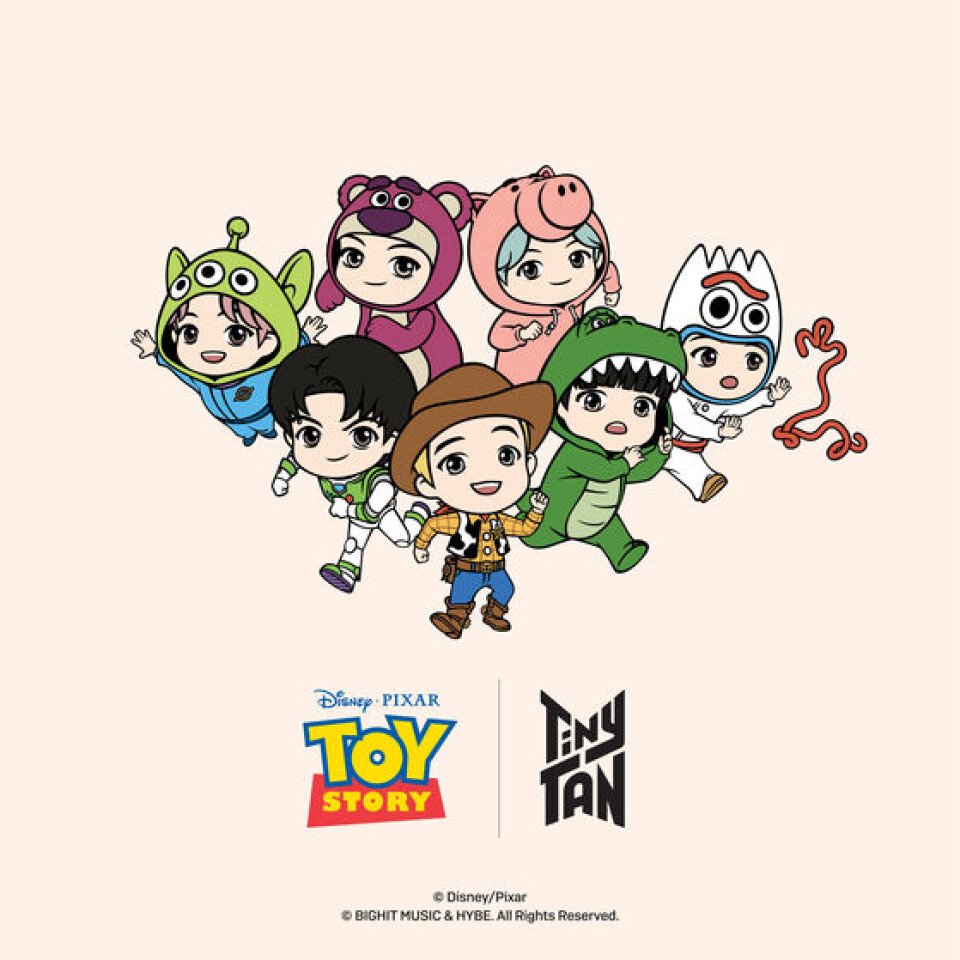 BTS's TinyTAN collaborates with Pixar's 'Toy Story' BTS's TinyTAN collaborates with Pixar's 'Toy Story'