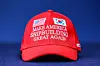 A ″Make American Shipbuilding Great Again″ (MASGA) hat presented by the Korean trade negotiation team to U.S. President Donald Trump in July. [PRESIDENTIAL OFFICE]