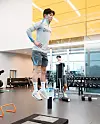 Korean midfielder Yang Min-hyeok trains at Tottenham Hotspur Training Ground in London in a photo shared on Spurs' official Instagram account on Dec. 20. [SCREEN CAPTURE]