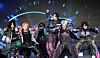 Members of boy band Newbeat perform the band's song ″Flip the Coin″ during the band's debut showcase held on March 24 at the Ilchi Art Hall in southern Seoul. [NEWS1]