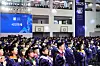 Seoul National University graduates attend their graduation ceremony at the university campus in Gwanak District, southern Seoul, on Feb. 26. [NEWS1]