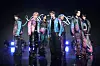 Members of boy band Newbeat perform the band's song ″Flip the Coin″ during the band's debut showcase held on March 24 at the Ilchi Art Hall in southern Seoul. [YONHAP]