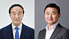 Jun Young-hyun, vice chairman and head of the DS division, left, and Roh Tae-moon head of the DX division and CEO [SAMSUNG ELECTRONICS]