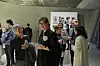 Francoise Gardies, senior cultural program officer at the Swiss Embassy in Korea, at the openingof the Swiss Contemporary Jewelry Design Exhibition “Bijoux en jeu | Jewels in Play” in Seoul in November 2019. [EMBASSY OF SWITZERLAND IN KOREA]