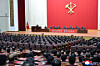 A conference of the headquarters of the Central Committee of the Workers' Party of Korea takes place Jan. 28, in this photo published by the Korean Central News Agency two days later. [YONHAP]
