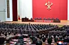 A conference of the headquarters of the Central Committee of the Workers' Party of Korea takes place Jan. 28, in this photo published by the Korean Central News Agency two days later. [YONHAP]