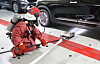 Hyundai Glovis's EV-Dril Lance is demoed on a car carrier. [HYUNDAI GLOVIS]