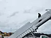 U.S. Defense Secretary Lloyd Austin arrives at Joint Base Andrews in Maryland on Wednesday. [YONHAP]