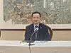 Chinese Ambassador to South Korea Dai Bing speaks during a press conference at the embassy in Jung District, central Seoul, on Feb. 25. [PARK HYUN-JU]