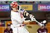 SSG Landers slugger Choi Jeong hits a two-run home run during a game against the Kiwoom Heroes at Incheon SSG Landers Field in Incheon on Sept. 30. [NEWS1]