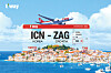 T'way Air announced the launch of the Incheon-Zagreb route on Wednesday. [T'WAY AIR]