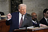 U.S. President Donald Trump addresses a joint session of Congress at the Capitol in Washington on March 4. [AP/YONHAP]