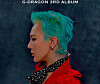 A promotional poster for G-Dragon's third full length album “Übermensch' [GALAXY CORPORATION]