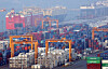 Export-bound containers are stacked at Pyeongtaek Port in Gyeonggi on Dec. 29, 2025. [NEWS1]