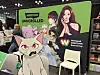 Webtoons are promoted at the New York Comic Con 2024 held in the New York City on Oct. 18, 2024. [YONHAP]