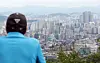 The government announced strong measures to stabilize the housing market on Oct. 15. The photo shows apartment complexes in central Seoul as seen from Mount Namsan. [YONHAP]
