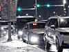 A taxi is parked near Inspire Arena in Incheon on Jan. 23. [CHOI MO-RAN]