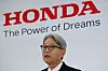 Honda CEO Toshihiro Mibe speaks at a business briefing in Tokyo, Japan on May 20, 2025. [REUTERS/YONHAP]