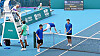 Korean tennis player Kwon Soon-woo smashes his racket on the floor after losing to Kasidit Samrej of Thailand in the second round of the men's singles tournament at the Asian Games on Monday. Kwon, who was considered one of the favorites in the tournament, also appeared to refuse to shake Kasidit's hand after the match, sparking controversy both at home and abroad for his unsportsmanlike behavior. Hong Kong's South China Morning Post lambasted Kwon in an article criticizing his disrespectful behavior, with reporters and fans in Korea also turning on the country's No. 1. Kwon's girlfriend, former Wonder Girls member Yubin, didn't escape the backlash, with some fans taking to social media to suggest she leaves Kwon because of his 'violent behavior.' [SCREEN CAPTURE]