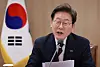 President Lee Jae-myung speaks at an economic emergency meeting at the presidential office in central Seoul on June 4. [YONHAP]