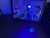 Derpy's footprint in Rumi's room at Netflix's ″KPop Demon Hunters″ pop up store in Seongsu-dong, eastern Seoul [KIM JI-YE]