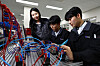 Students practice PLC control at Suwon Hi-tech High School in Suwon, Gyeonggi on Nov. 17. [KIM JONG-HO]