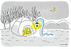 '2025, with the Blue Snake' by Kim Hyun-ji [KOREA MANHWA MUSEUM]