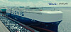 A Hyundai Glovis ship is seen in this image announcing the adoption of Starlink, a low Earth orbit satellite internet service developed by Elon Musk’s aerospace company, SpaceX. [HYUNDAI GLOVIS]