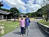 Rakkojae's President Ahn Young-hwan, left, and CEO Michael Ahn at the Rakkojae Hanok Hotel in Andong [LEE JIAN]