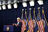 U.S. Federal Reserve Chair Jerome Powell speaks during a press conference on interest rate policy in Washington on Dec. 18, 2024. [REUTERS/KEVIN LAMARQUE]